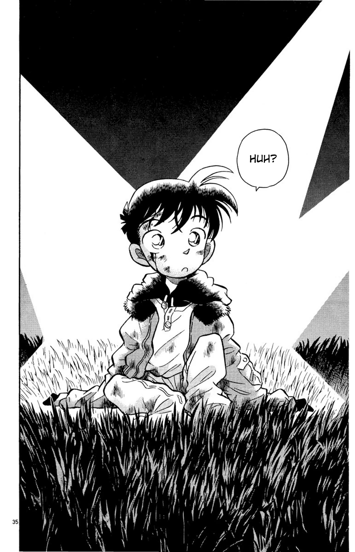 Detective Conan Chapter 1 page 35 - Chapter 1: The Heisei Holmes