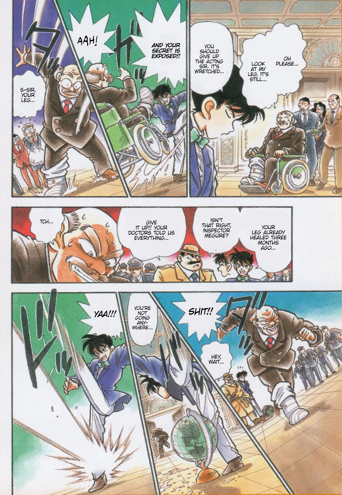 Detective Conan Chapter 1 page 4 - Chapter 1: The Heisei Holmes
