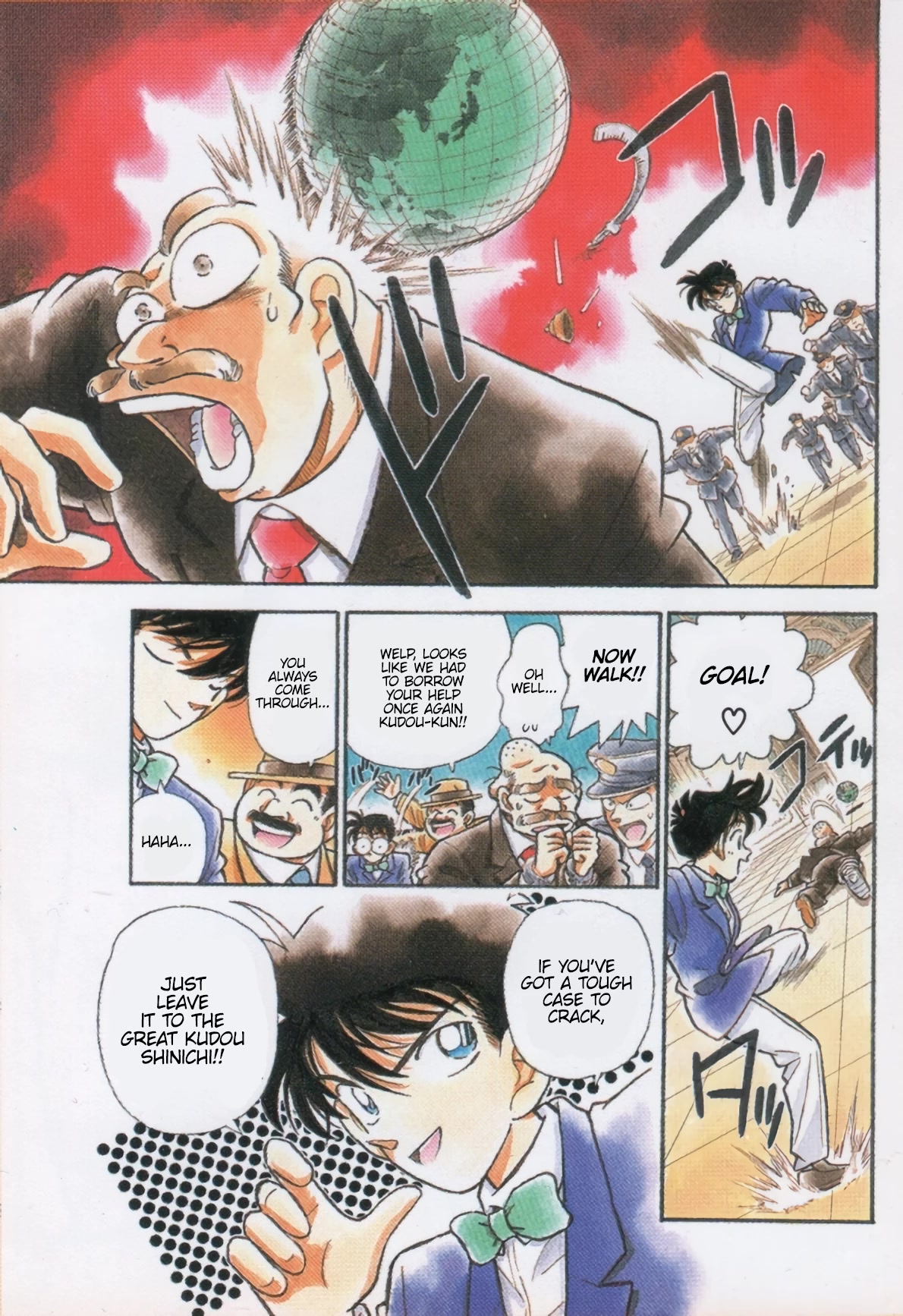 Detective Conan Chapter 1 page 5 - Chapter 1: The Heisei Holmes