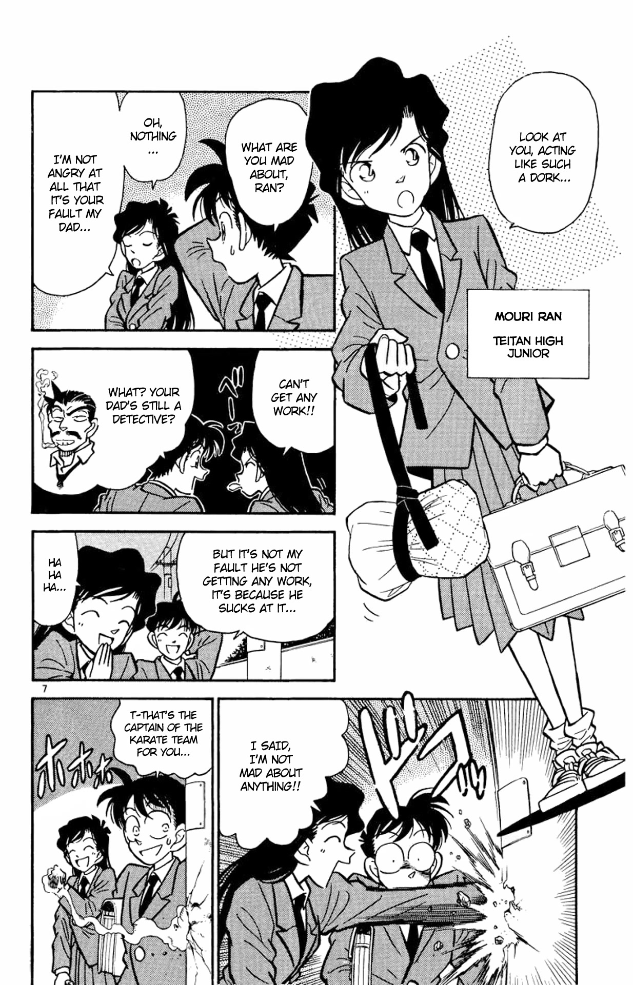 Detective Conan Chapter 1 page 7 - Chapter 1: The Heisei Holmes