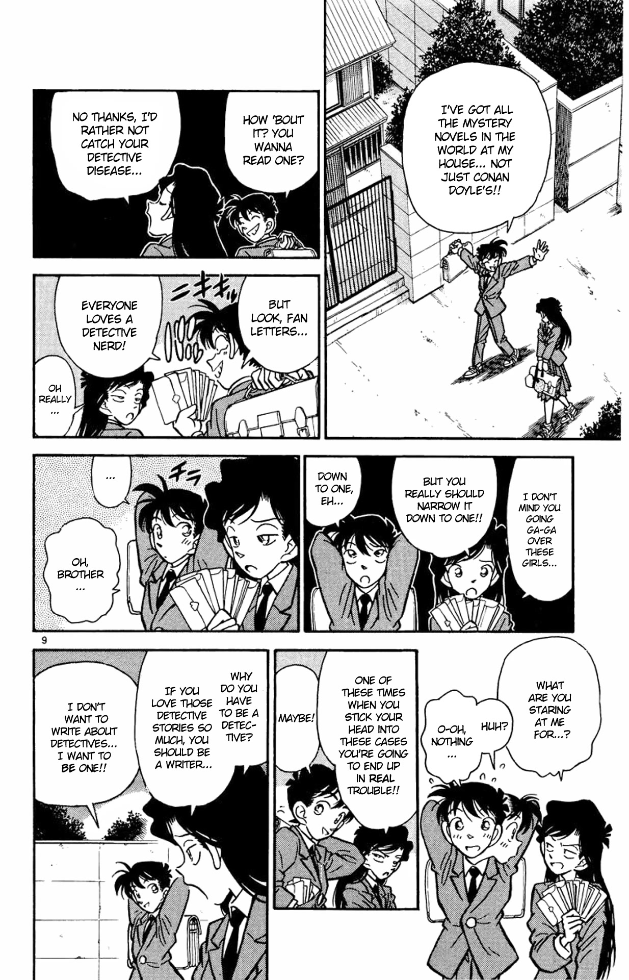 Detective Conan Chapter 1 page 9 - Chapter 1: The Heisei Holmes