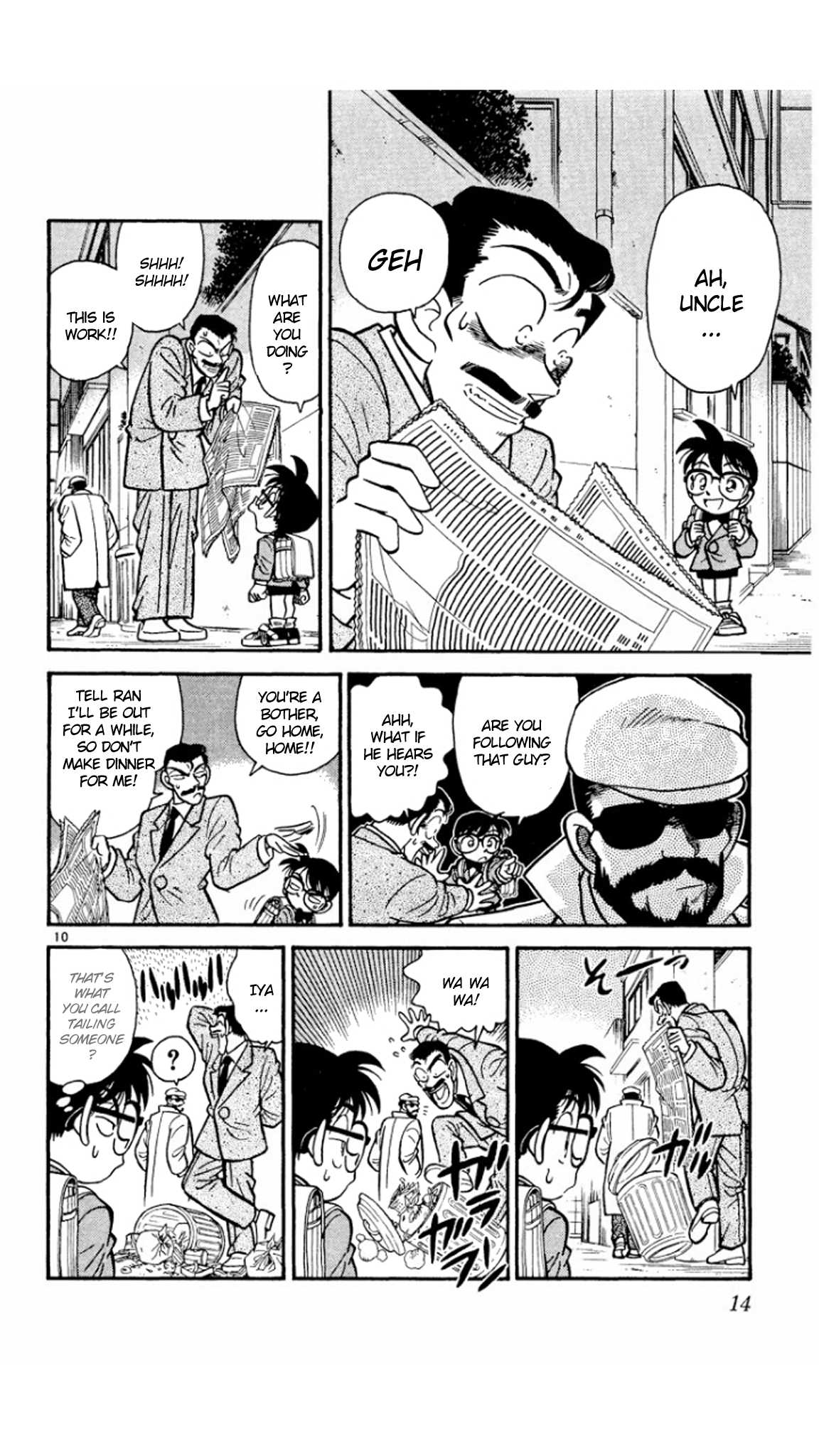 Detective Conan Chapter 10 page 11 - Chapter 10: A Lucrative Tailing Job