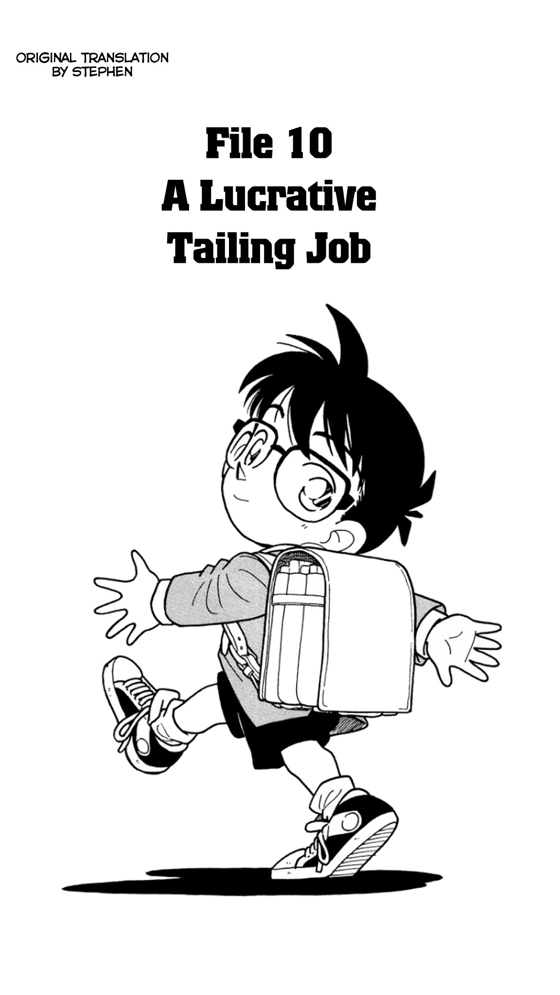 Detective Conan Chapter 10 page 2 - Chapter 10: A Lucrative Tailing Job