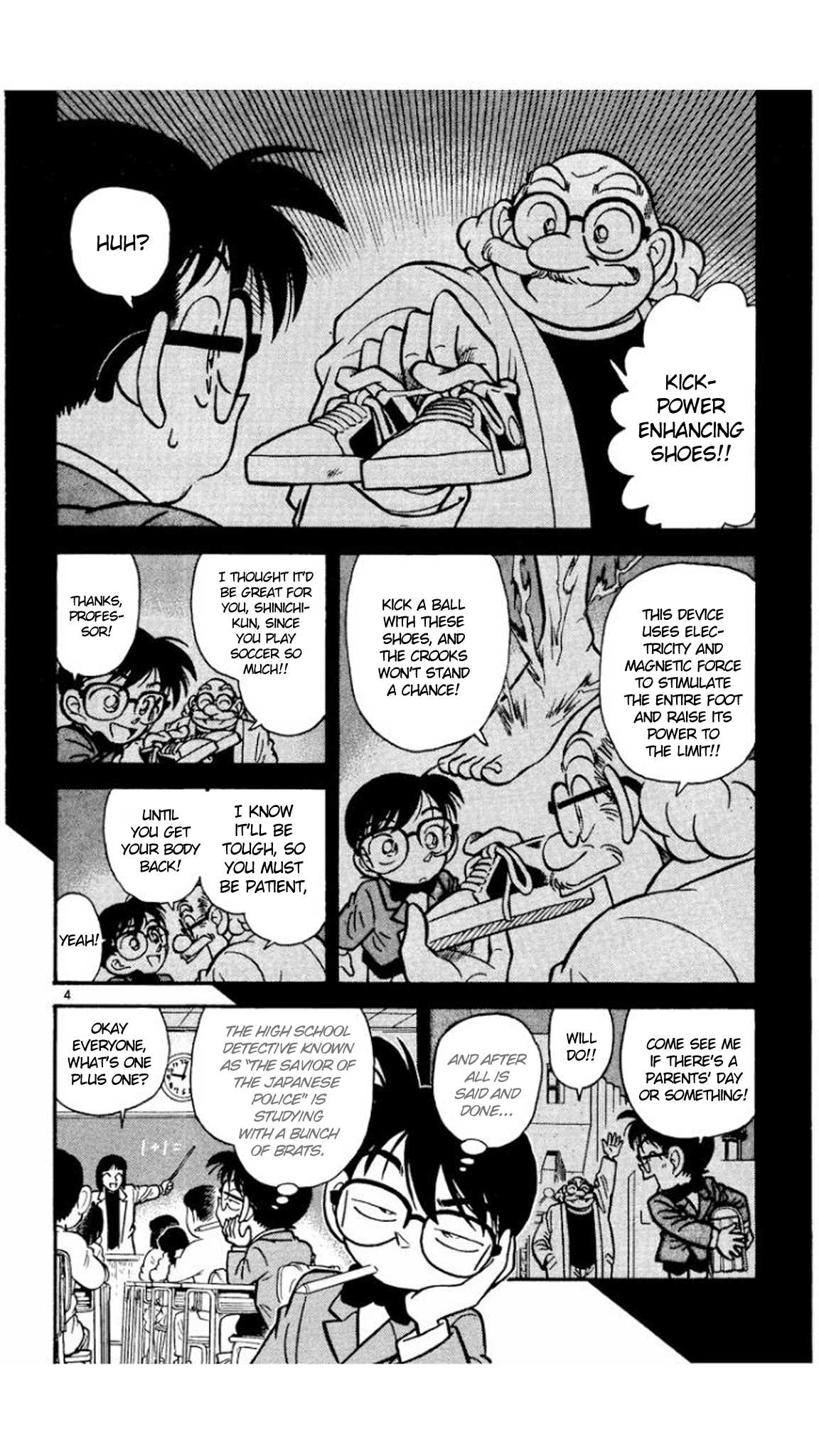 Detective Conan Chapter 10 page 5 - Chapter 10: A Lucrative Tailing Job