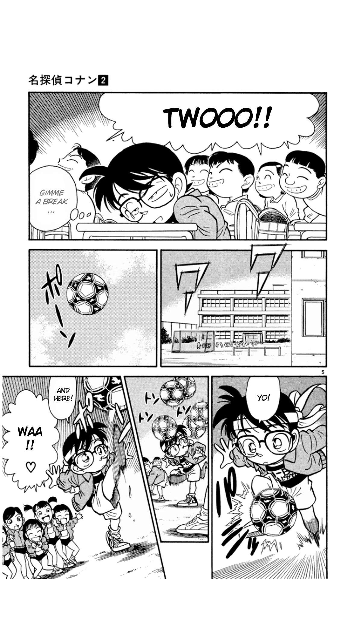 Detective Conan Chapter 10 page 6 - Chapter 10: A Lucrative Tailing Job