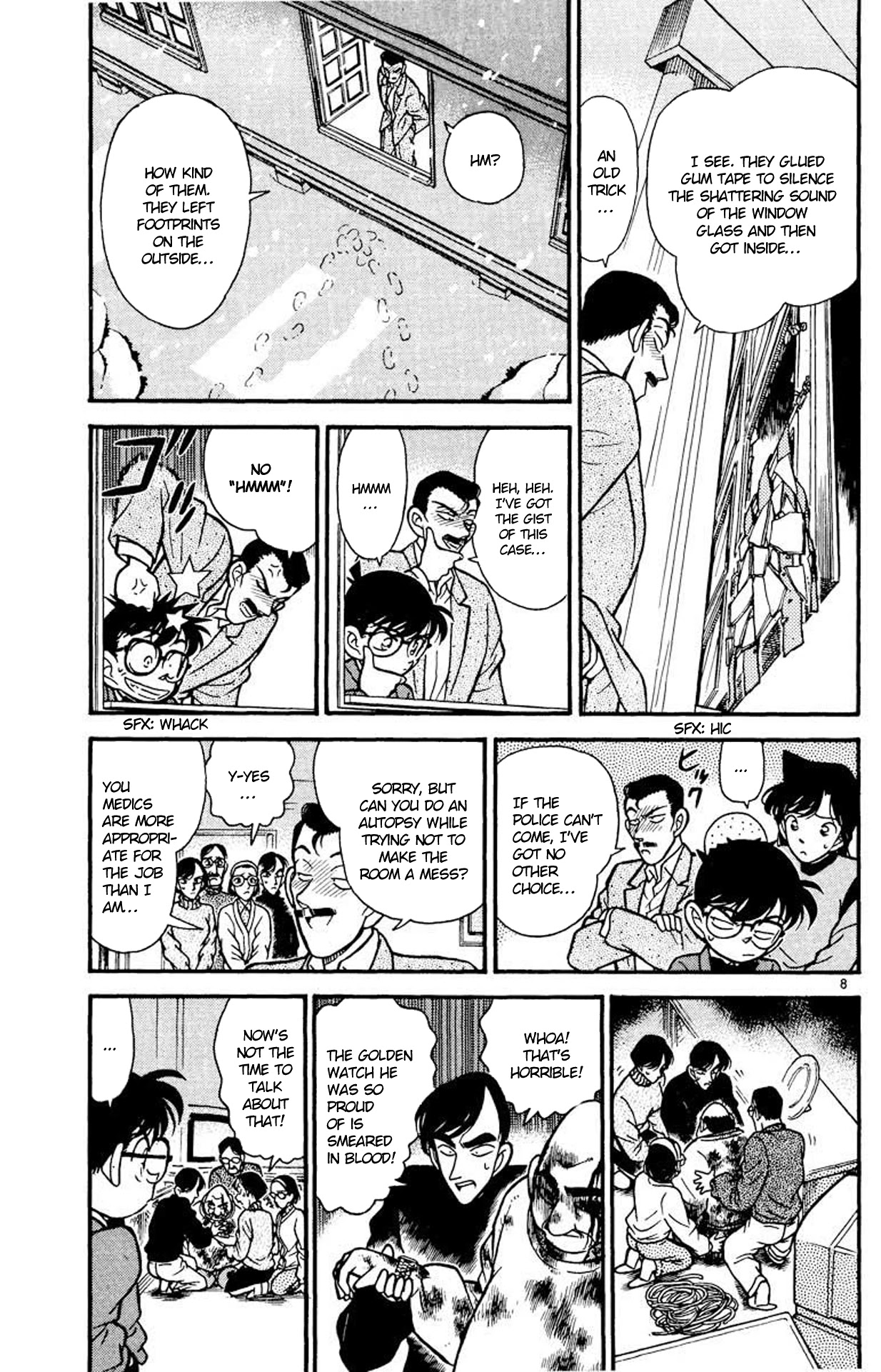 Detective Conan Chapter 100 page 9 - Chapter 100: His Last Words
