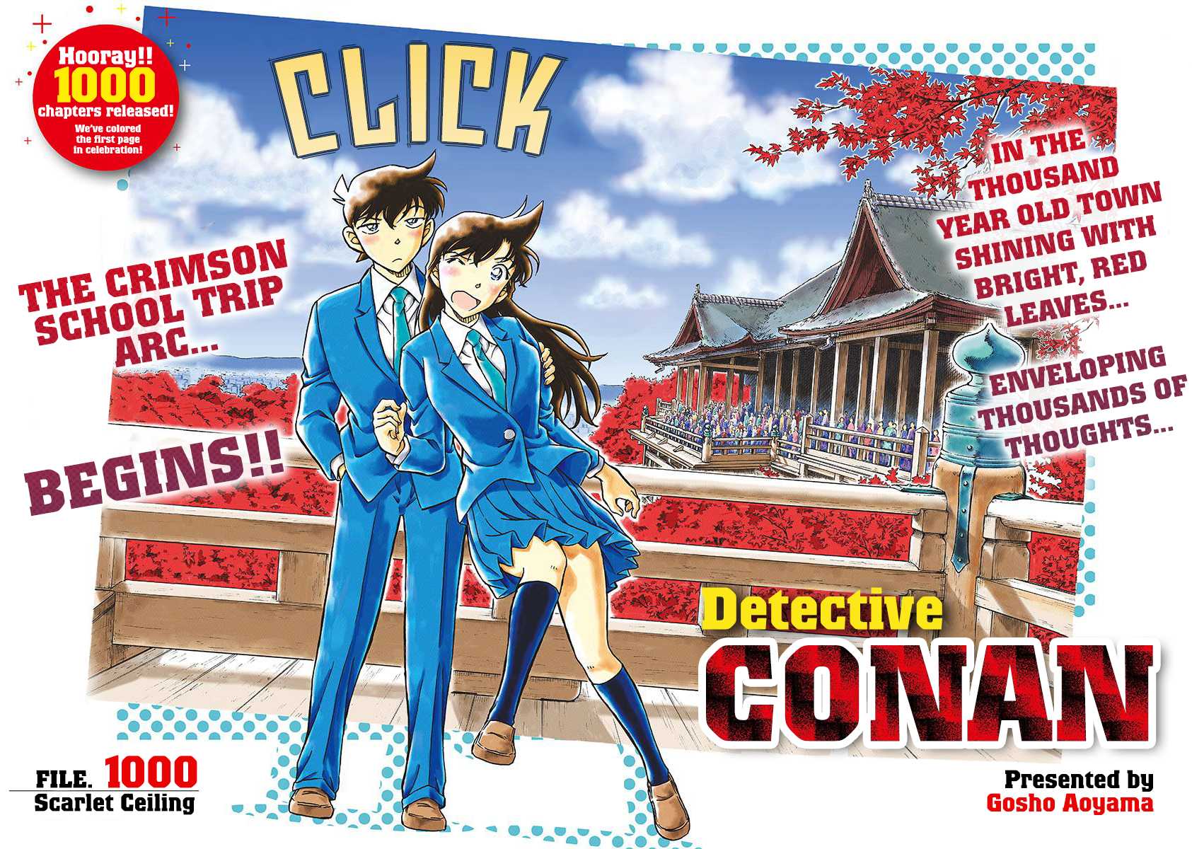 Detective Conan Chapter 1000 page 2 - Chapter 1000: Scarlet Ceiling