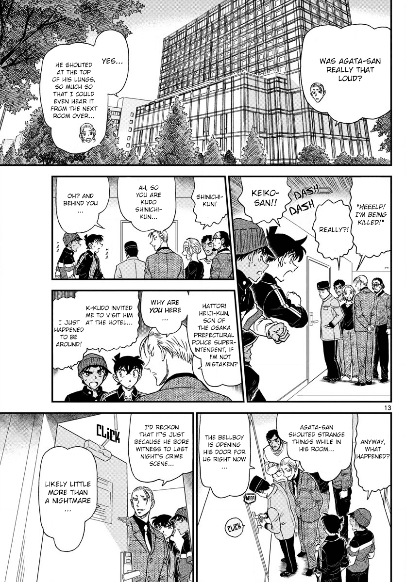 Detective Conan Chapter 1001 page 13 - Chapter 1001: Crimson Demon