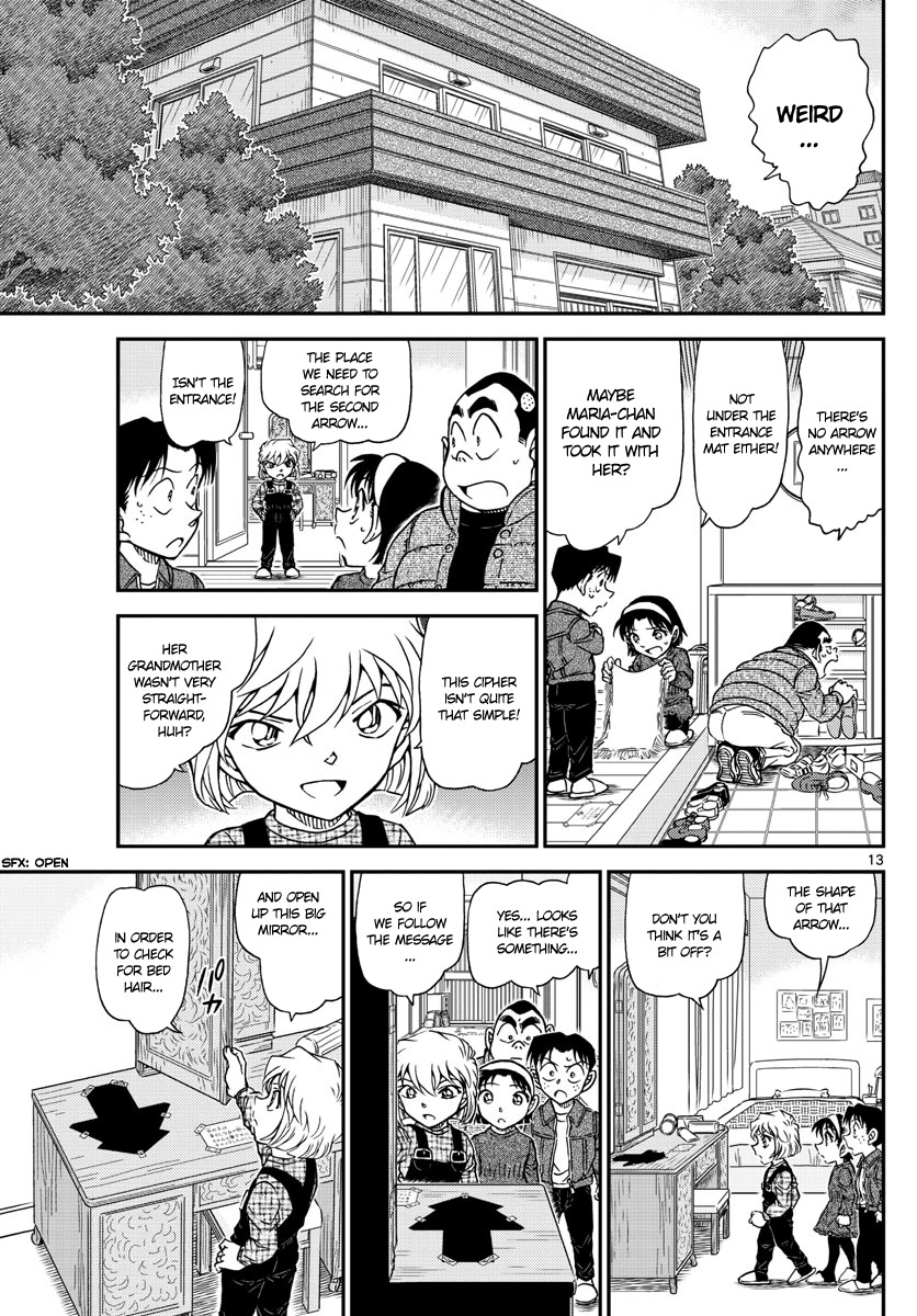 Detective Conan Chapter 1006 page 13 - Chapter 1006: Stay Put!