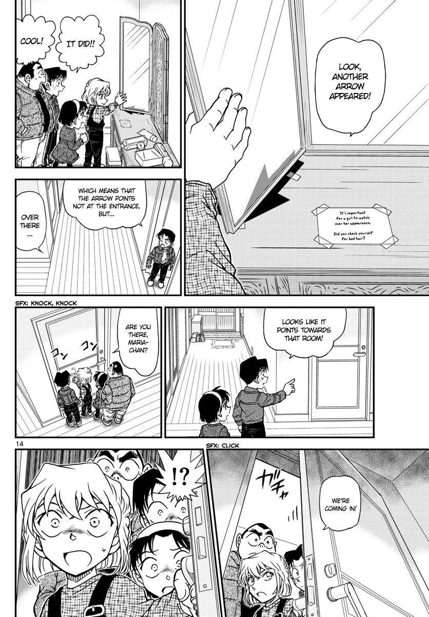 Detective Conan Chapter 1006 page 14 - Chapter 1006: Stay Put!