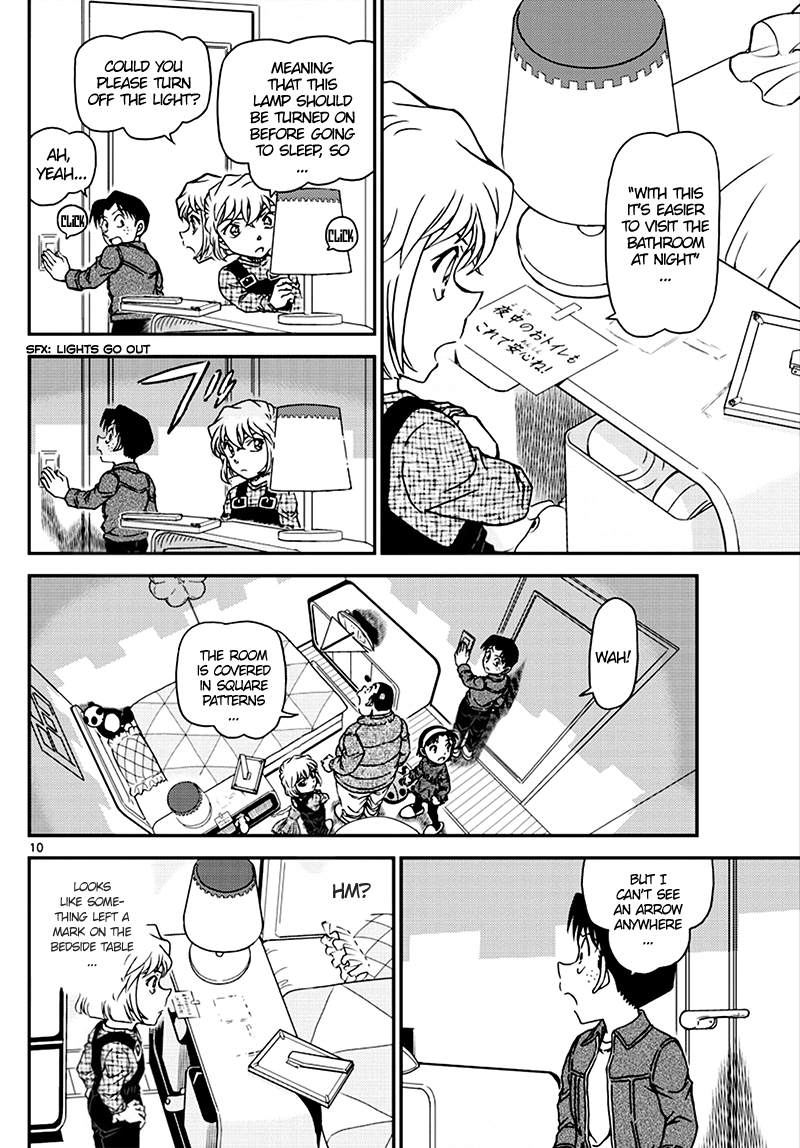 Detective Conan Chapter 1007 page 10 - Chapter 1007: Nervous!