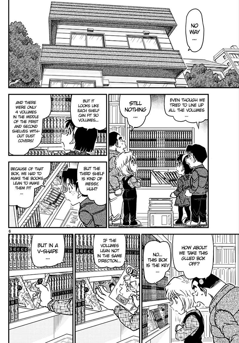 Detective Conan Chapter 1007 page 6 - Chapter 1007: Nervous!