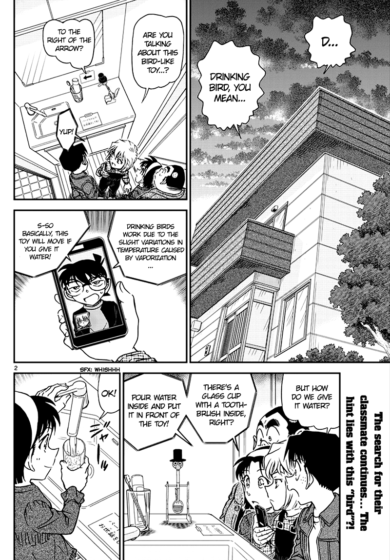 Detective Conan Chapter 1008 page 2 - Chapter 1008: See! ♥