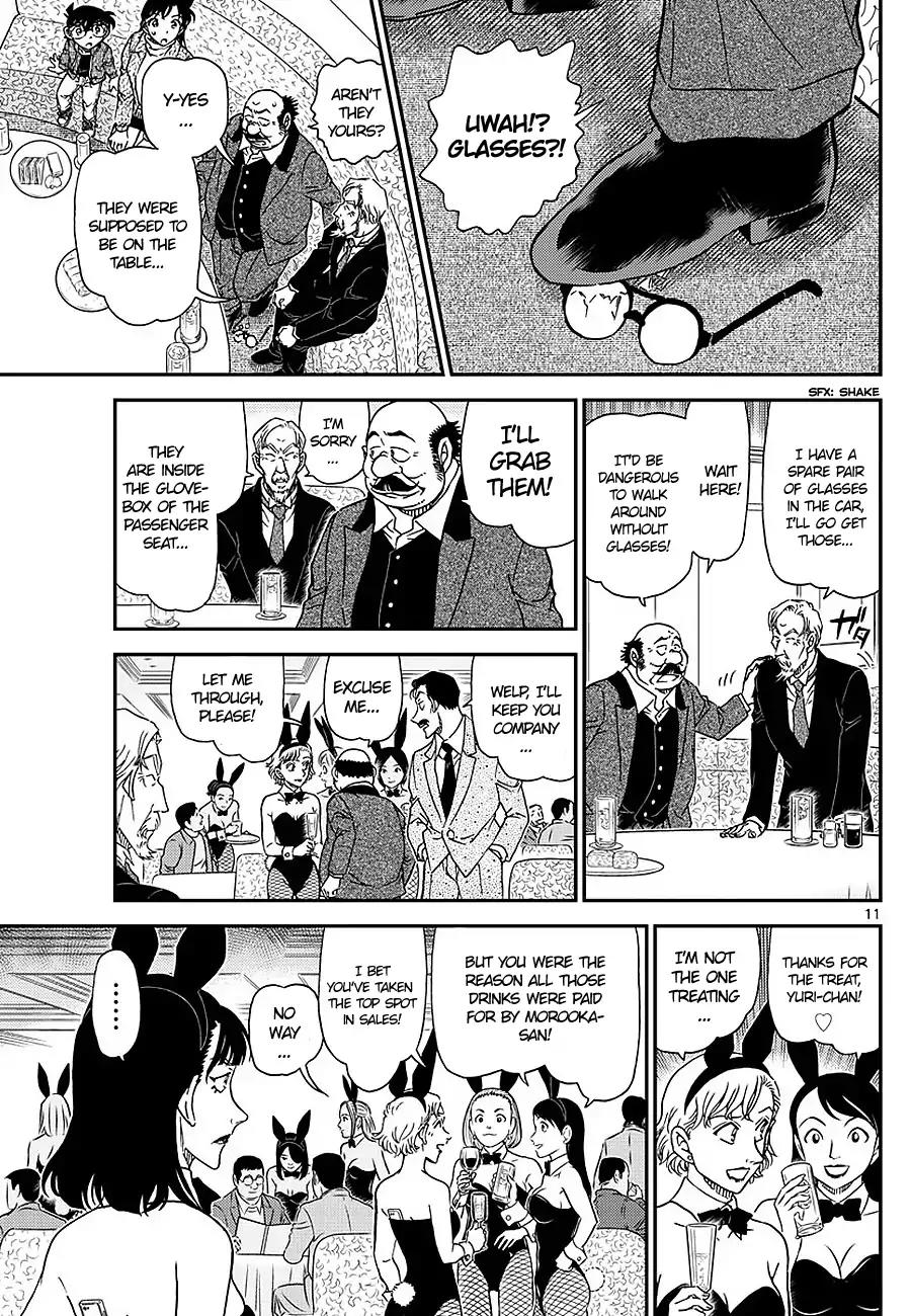 Detective Conan Chapter 1009 page 11 - Chapter 1009: At Black Bunny's Club