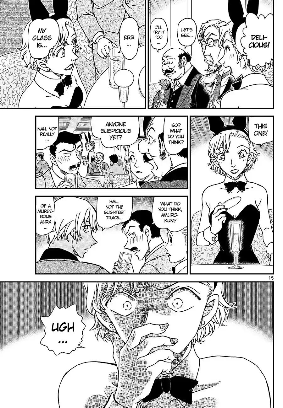 Detective Conan Chapter 1009 page 15 - Chapter 1009: At Black Bunny's Club