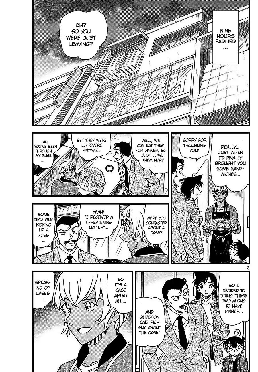 Detective Conan Chapter 1009 page 3 - Chapter 1009: At Black Bunny's Club