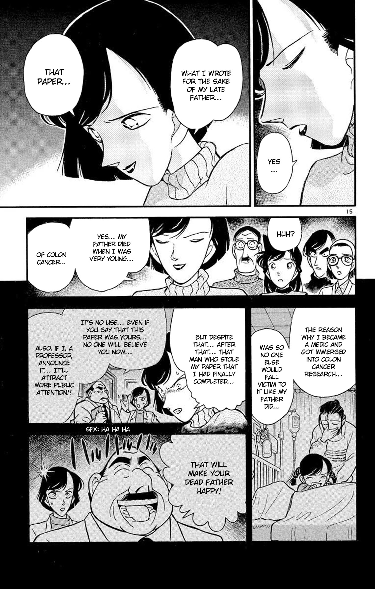Detective Conan Chapter 101 page 16 - Chapter 101: The Talking Table Cloth