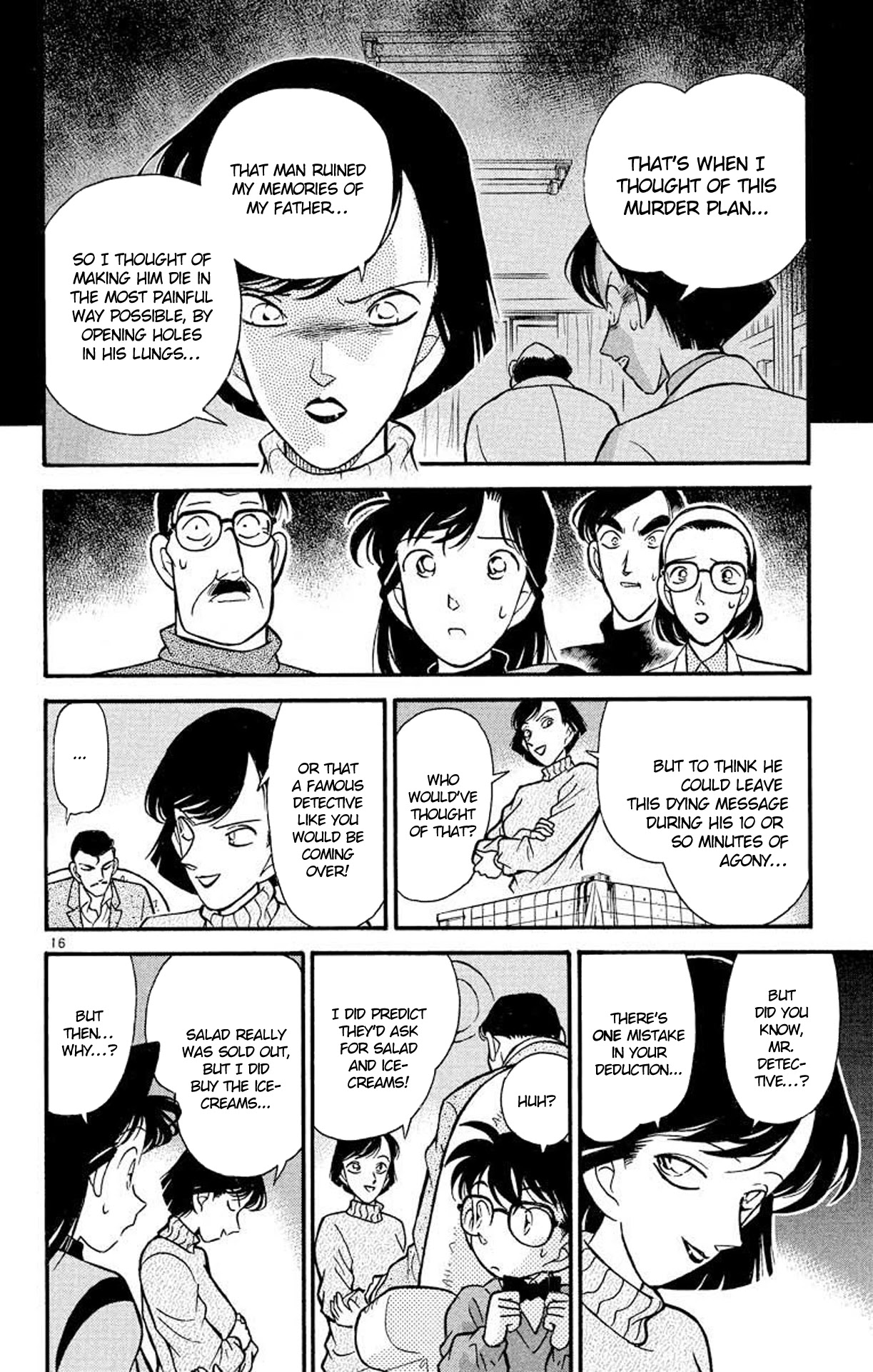 Detective Conan Chapter 101 page 17 - Chapter 101: The Talking Table Cloth
