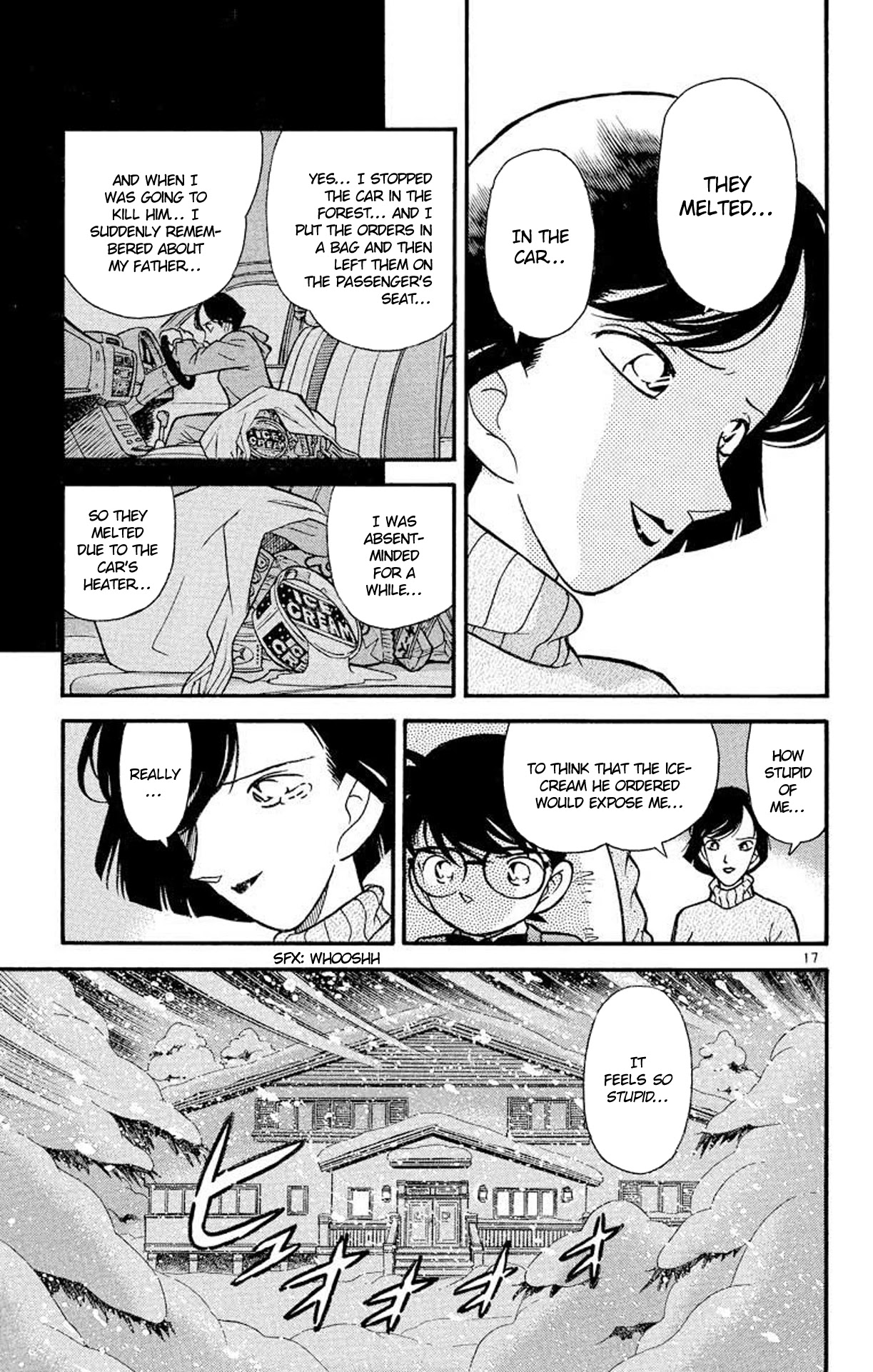 Detective Conan Chapter 101 page 18 - Chapter 101: The Talking Table Cloth