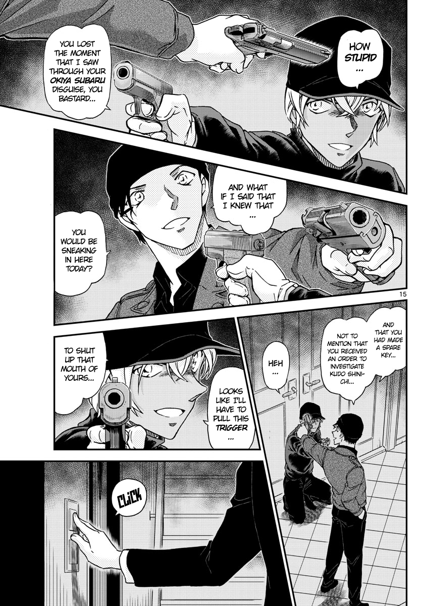 Detective Conan Chapter 1012 page 15 - Chapter 1012: You've Messed Up