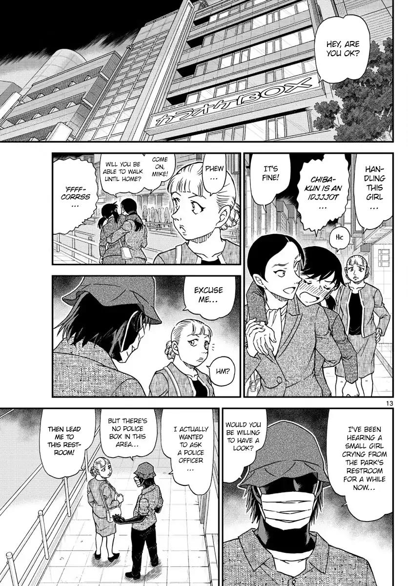 Detective Conan Chapter 1013 page 13 - Chapter 1013: Even Though We're The Same Age...