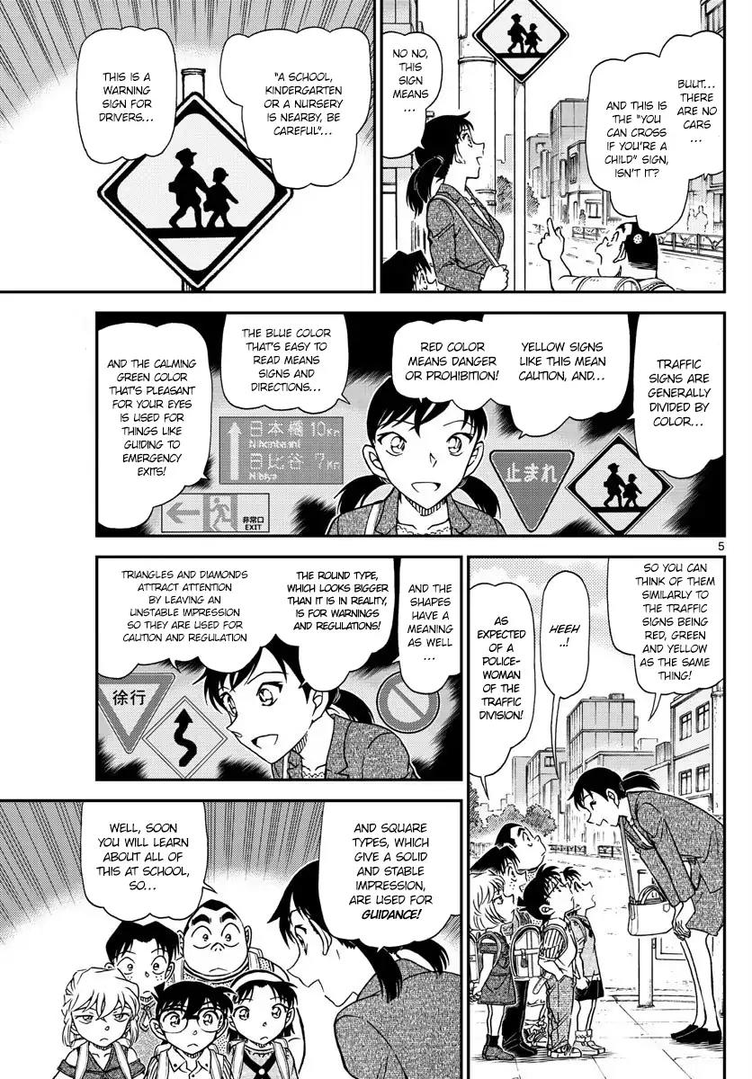Detective Conan Chapter 1013 page 5 - Chapter 1013: Even Though We're The Same Age...