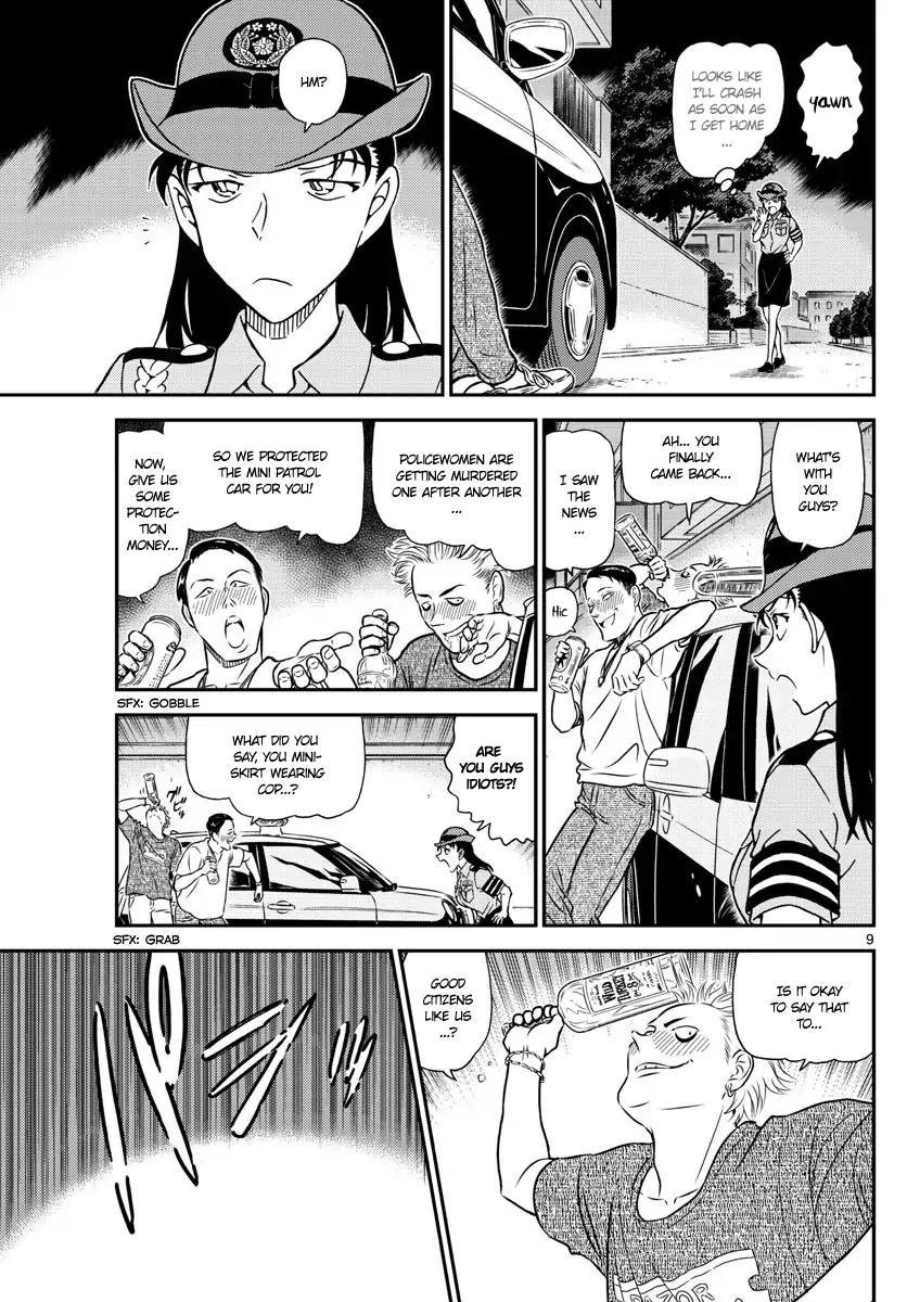 Detective Conan Chapter 1016 page 10 - Chapter 1016: "No Parking" Sign