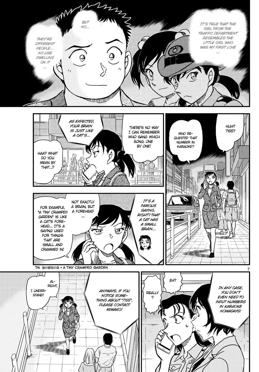 Detective Conan Chapter 1016 page 8 - Chapter 1016: "No Parking" Sign