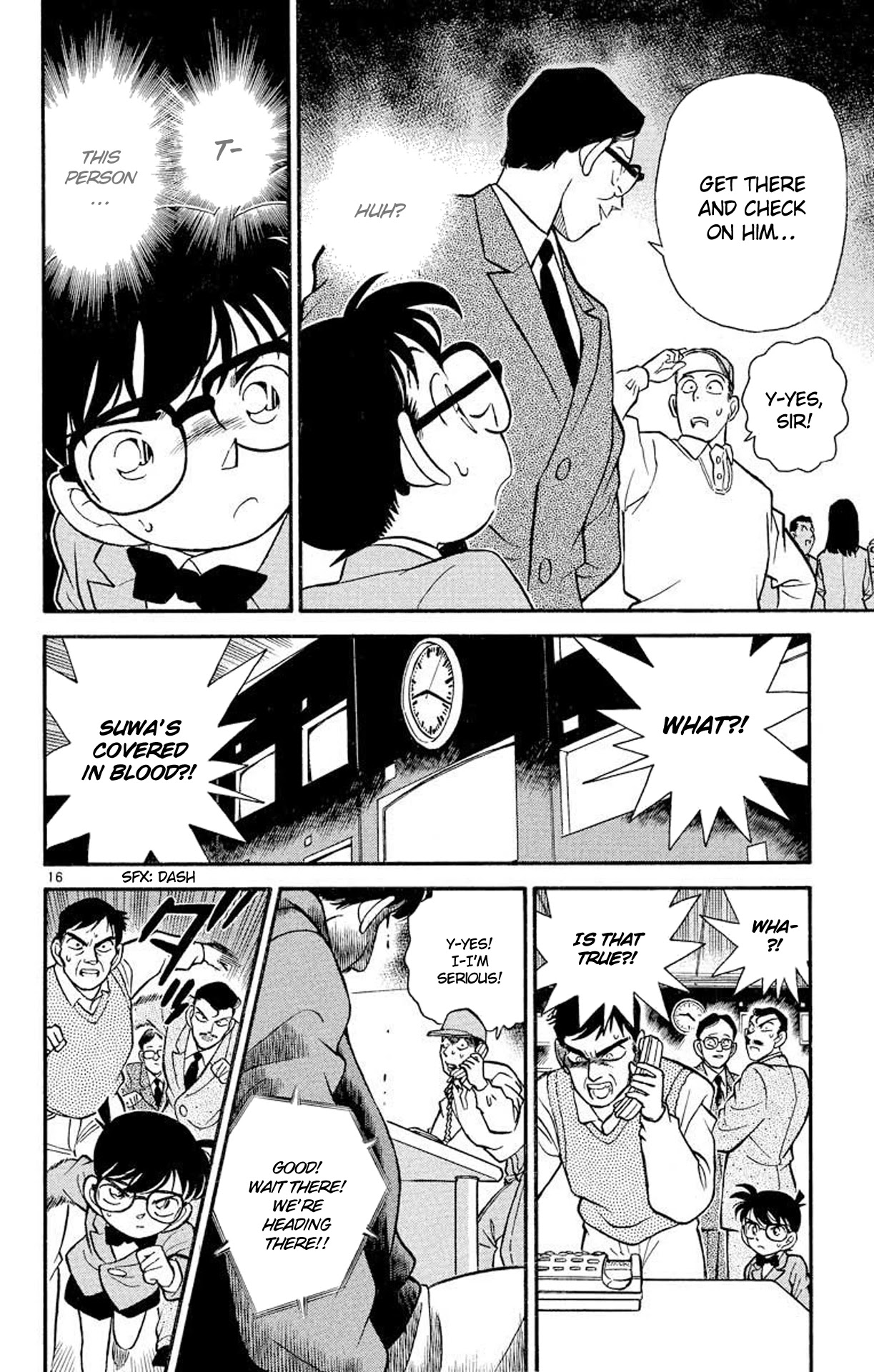 Detective Conan Chapter 102 page 17 - Chapter 102: Death in Live Broadcast