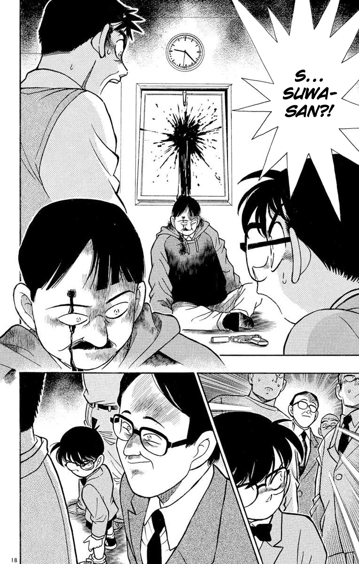 Detective Conan Chapter 102 page 19 - Chapter 102: Death in Live Broadcast