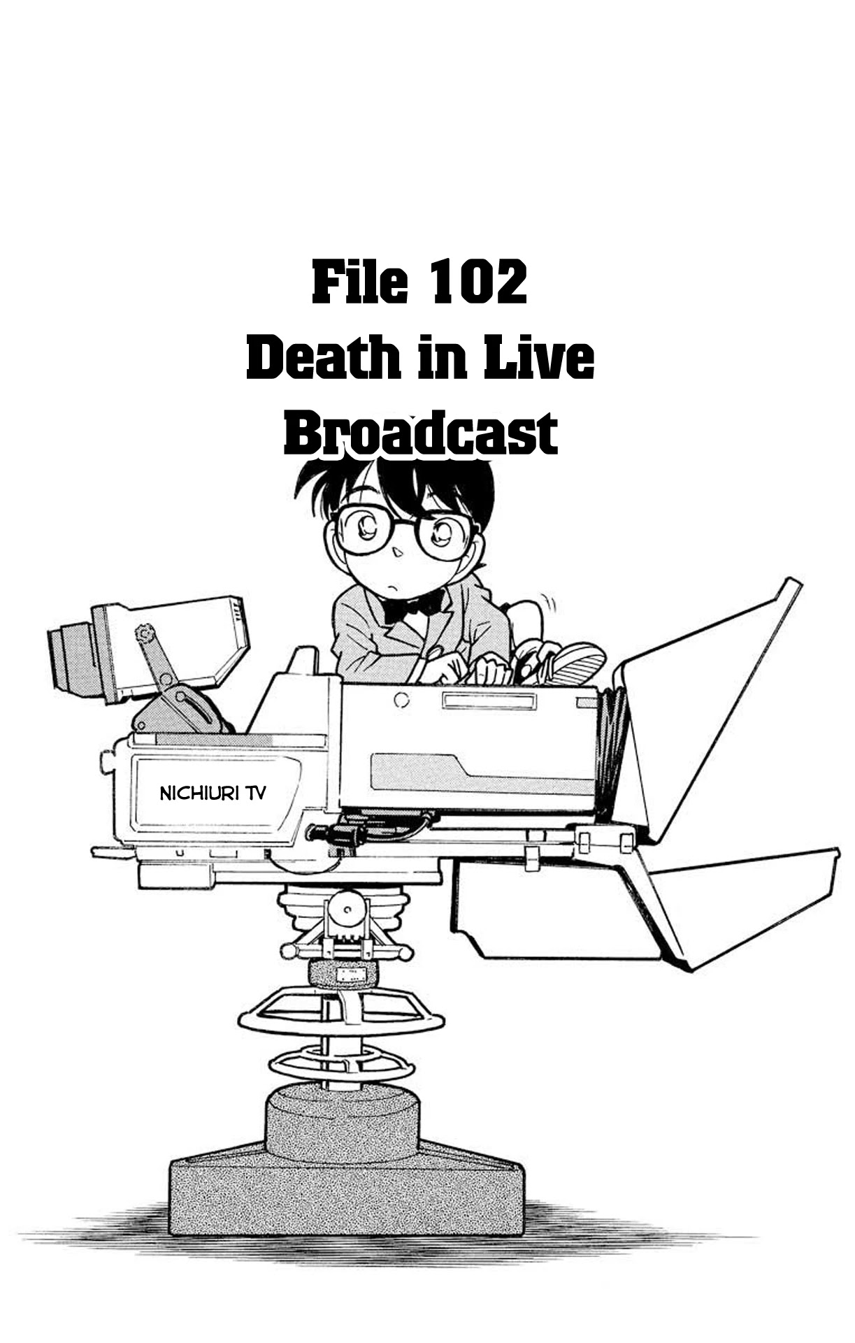 Detective Conan Chapter 102 page 2 - Chapter 102: Death in Live Broadcast