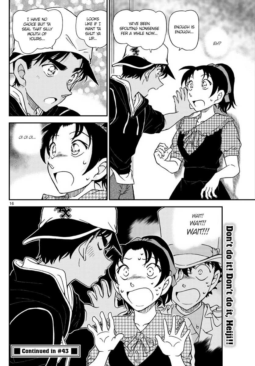 Detective Conan Chapter 1020 page 16 - Chapter 1020: Lead Around by the Nose