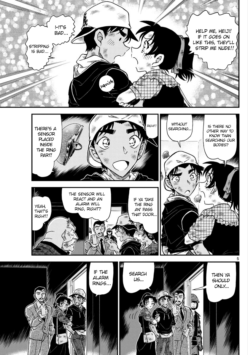 Detective Conan Chapter 1020 page 5 - Chapter 1020: Lead Around by the Nose