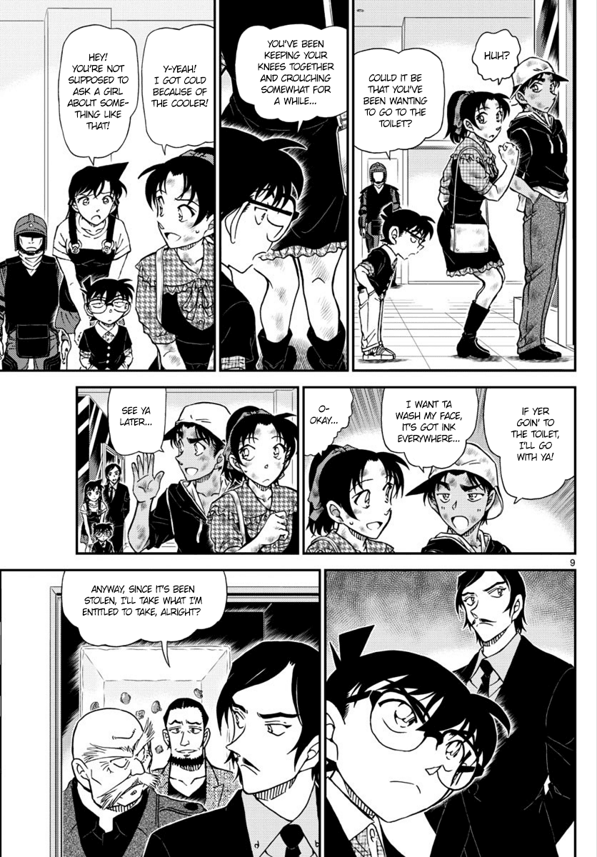 Detective Conan Chapter 1020 page 9 - Chapter 1020: Lead Around by the Nose