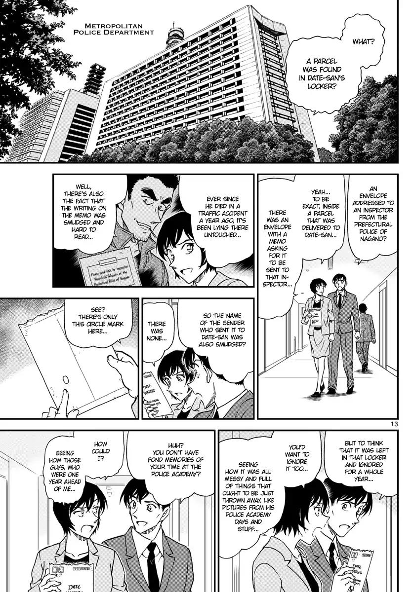 Detective Conan Chapter 1021 page 13 - Chapter 1021