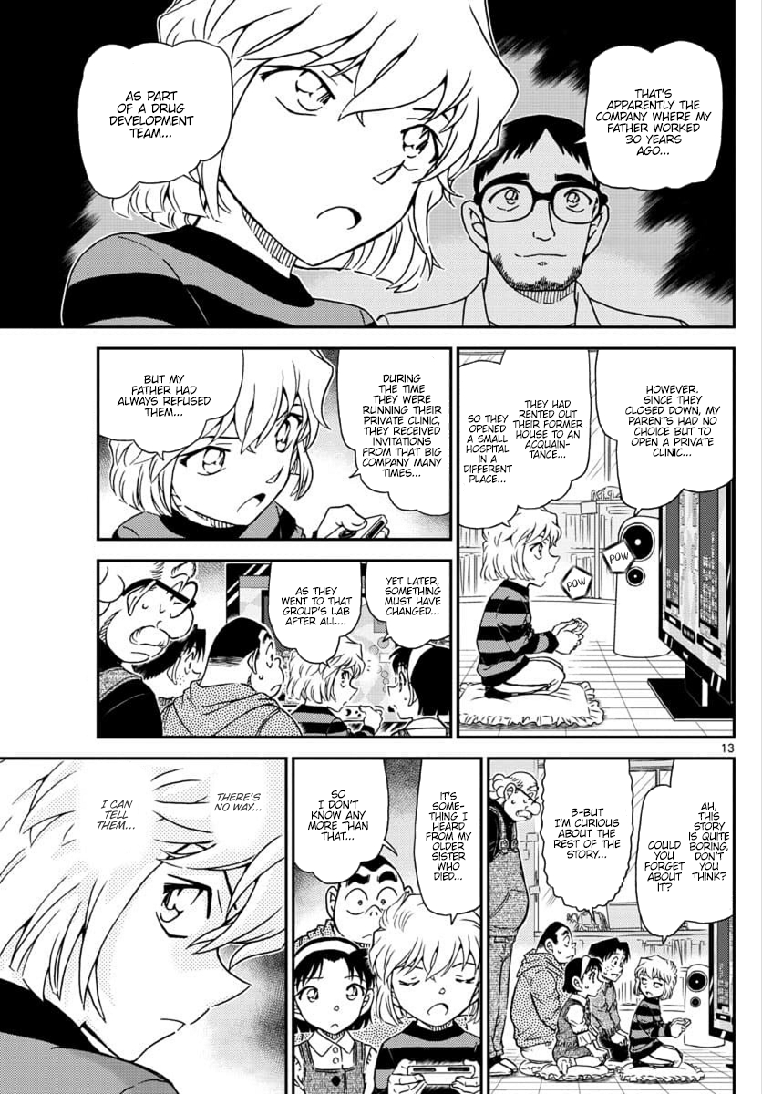 Detective Conan Chapter 1025 page 13 - Chapter 1025: A Mature Child