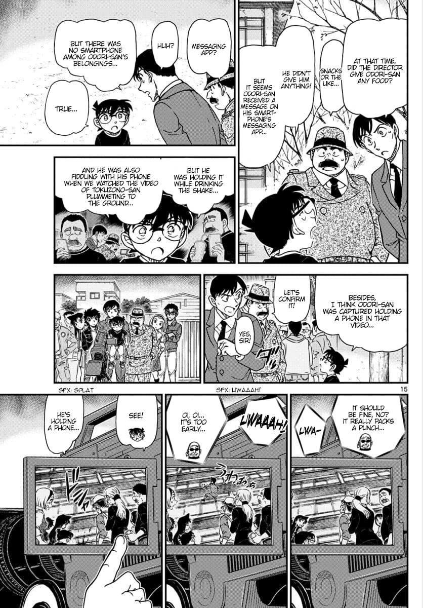 Detective Conan Chapter 1025 page 15 - Chapter 1025: A Mature Child