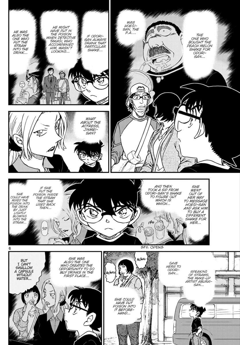 Detective Conan Chapter 1025 page 6 - Chapter 1025: A Mature Child