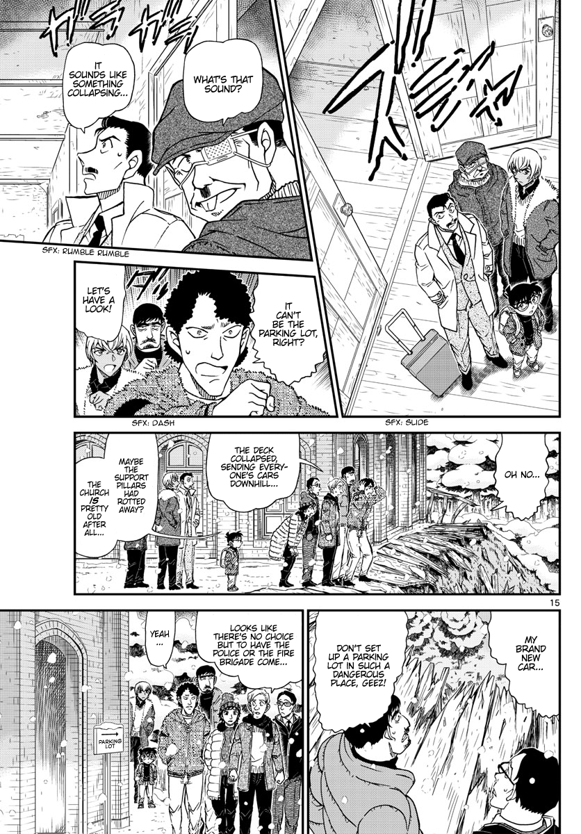 Detective Conan Chapter 1027 page 15 - Chapter 1027: The Eyes of a Detective