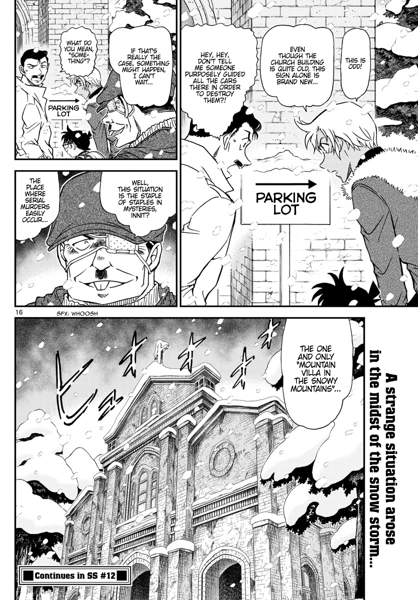 Detective Conan Chapter 1027 page 16 - Chapter 1027: The Eyes of a Detective