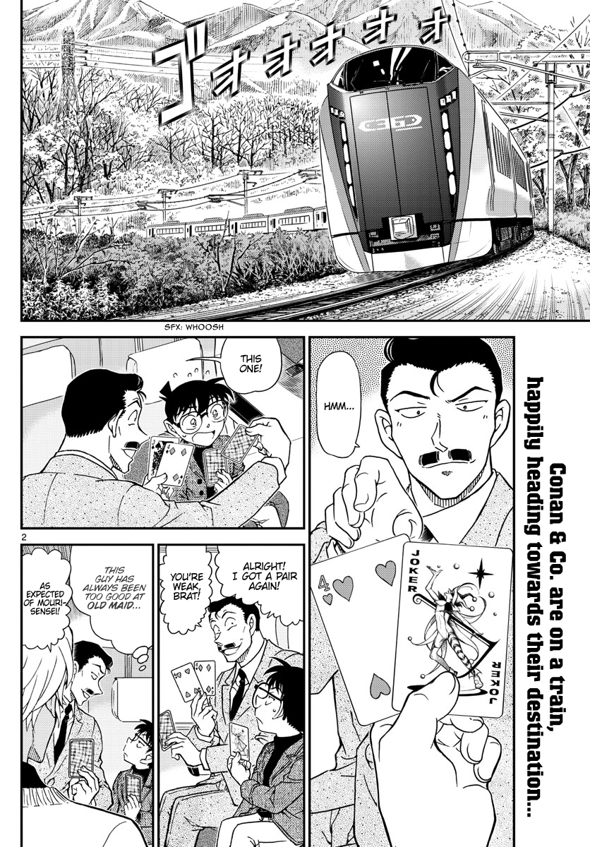 Detective Conan Chapter 1027 page 2 - Chapter 1027: The Eyes of a Detective