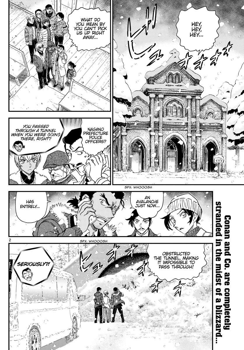 Detective Conan Chapter 1028 page 3 - Chapter 1028: Mountain Villa in the Snowy Mountains