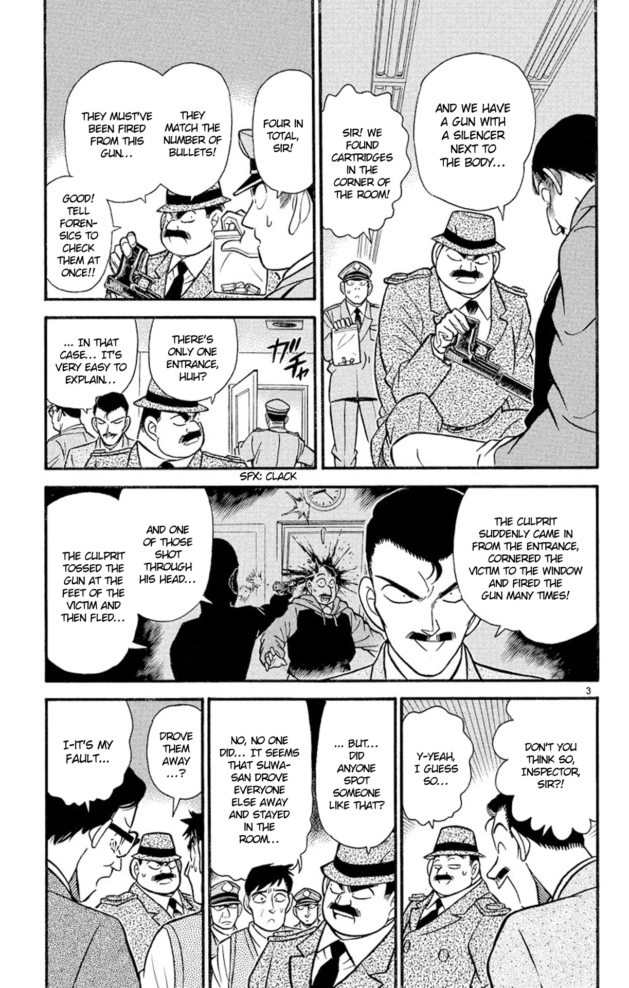 Detective Conan Chapter 103 page 4 - Chapter 103: The Phantom Path