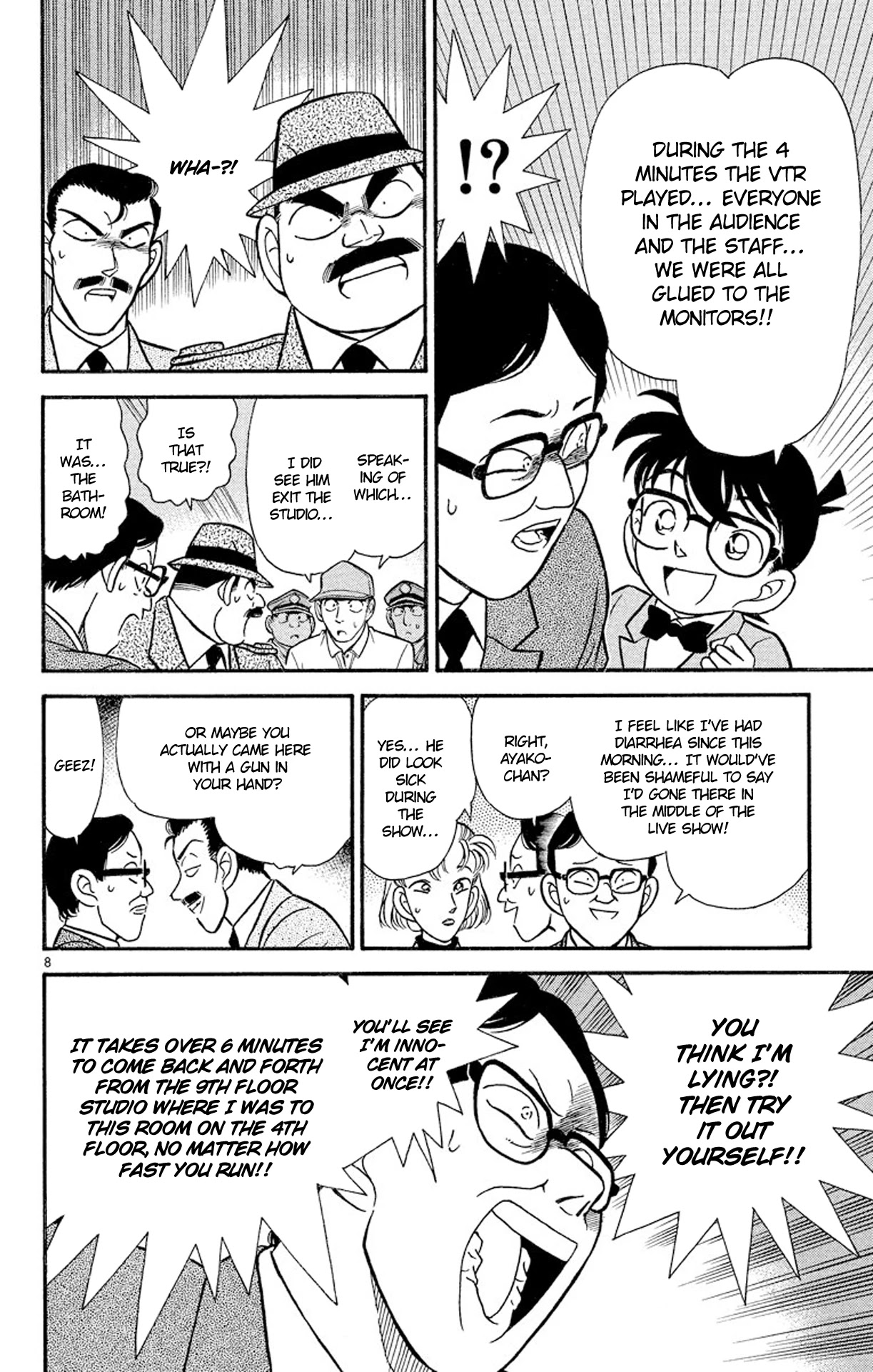 Detective Conan Chapter 103 page 9 - Chapter 103: The Phantom Path