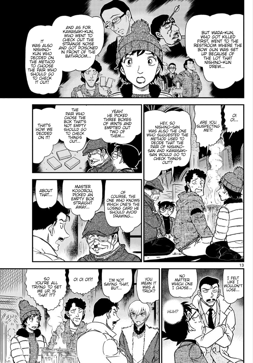 Detective Conan Chapter 1030 page 13 - Chapter 1030: Just like you...