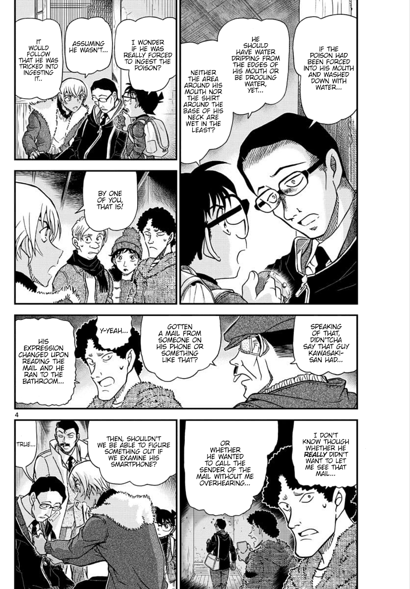 Detective Conan Chapter 1030 page 4 - Chapter 1030: Just like you...