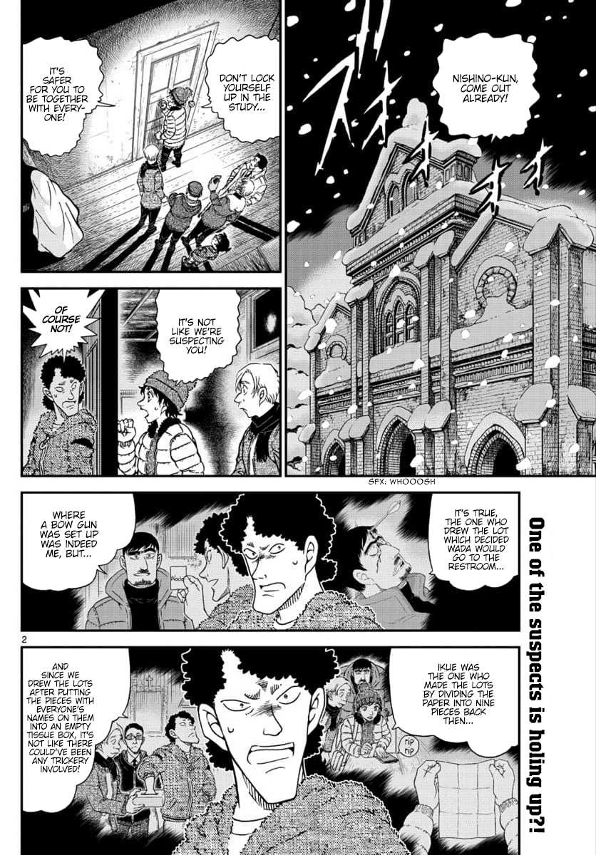 Detective Conan Chapter 1031 page 2 - Chapter 1031: A Dangerous Feeling
