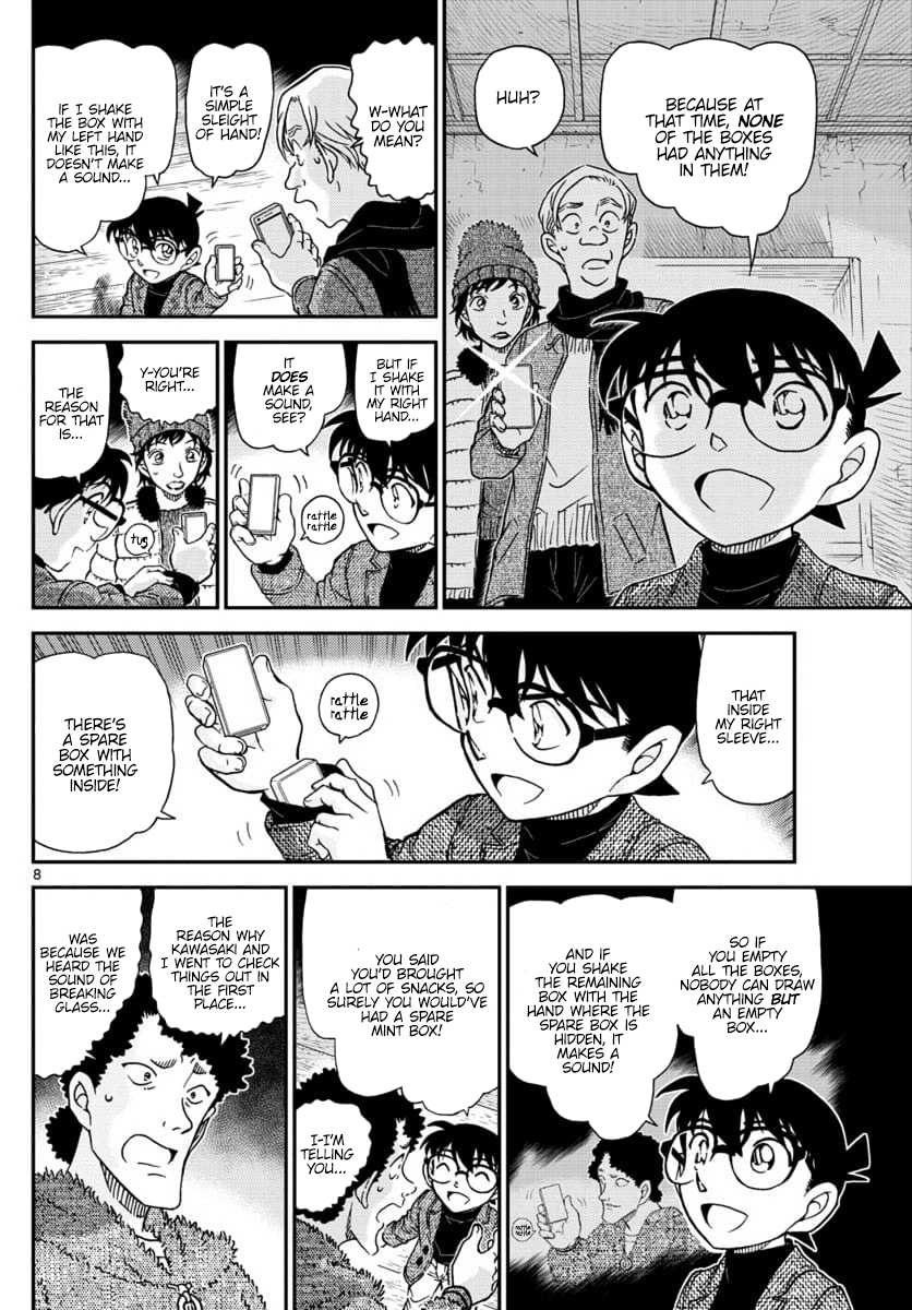 Detective Conan Chapter 1031 page 8 - Chapter 1031: A Dangerous Feeling