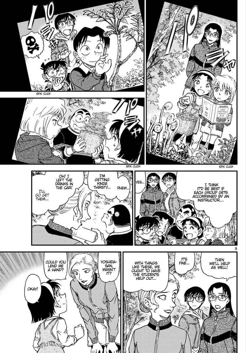 Detective Conan Chapter 1032 page 10 - Chapter 1032: Collecting Edible Wild Plants