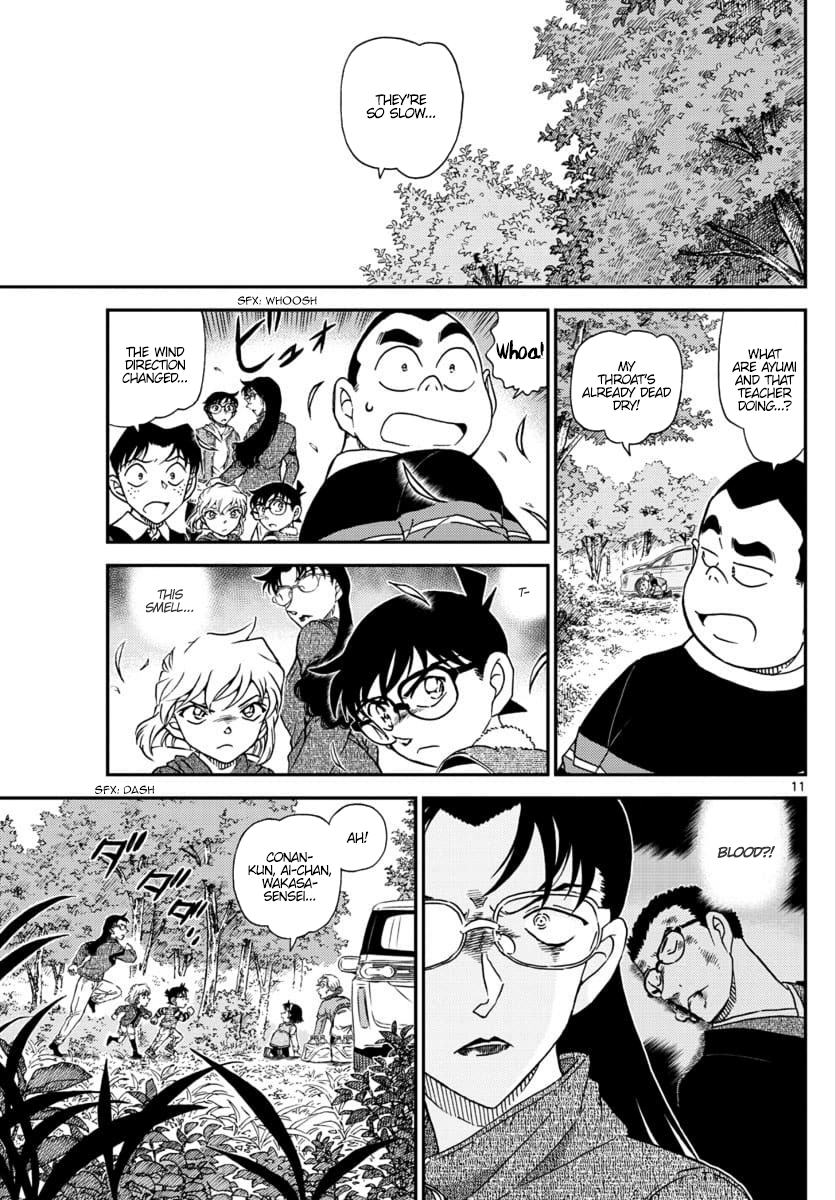 Detective Conan Chapter 1032 page 12 - Chapter 1032: Collecting Edible Wild Plants
